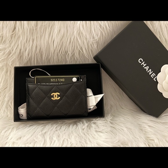 ❌SOLD ❌Chanel Card Holder Black - Picture 4 of 5